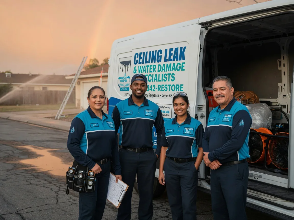 Ceiling Leak Cleanup company in Winnfield, LA
